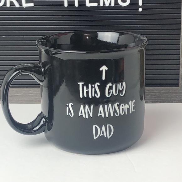This guy is an awesome dad coffee mug new with tags - Picture 3 of 13